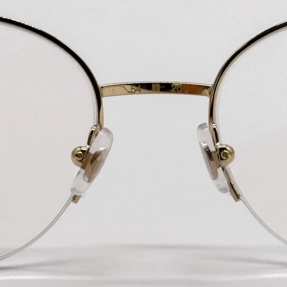 NEW CARTIER CT0157O 002 GOLD WOMEN EYEGLASSES CARTIER